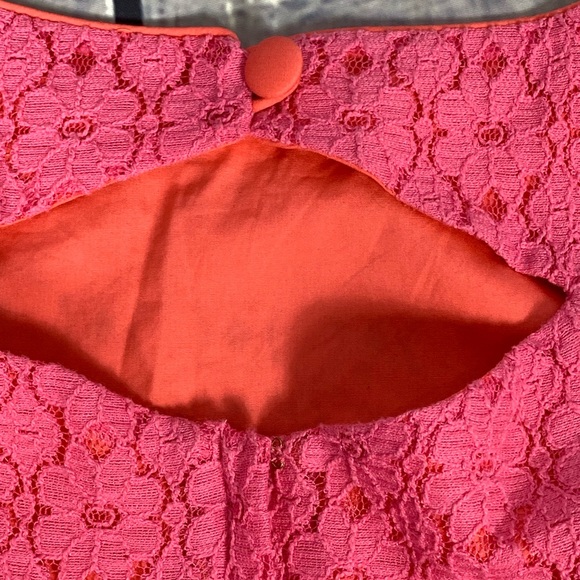 Lilly Pulitzer Aleesa Hot Pink Petal Pusher Dress - Picture 7 of 8